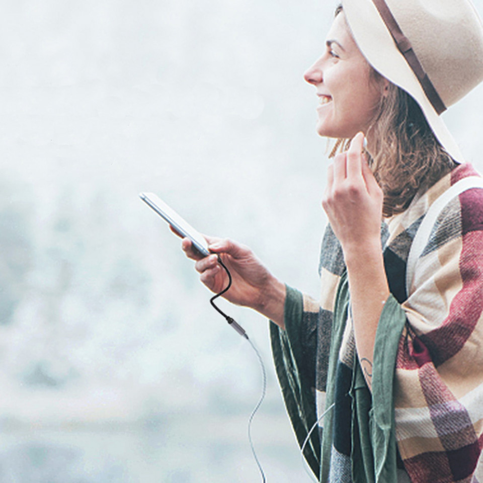 Adaptor Audio Type-C la Jack 3.5mm (YAU-19), Yesido - Negru - 2 | YEO