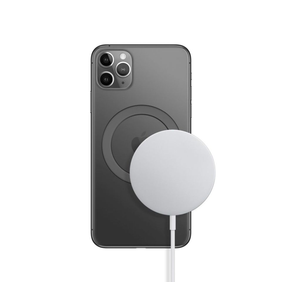 Adaptor Magnetic, FIXED, MagPlate Compatibil MagSafe Forma Rotunda Adeziv 3M, Negru - 1 | YEO