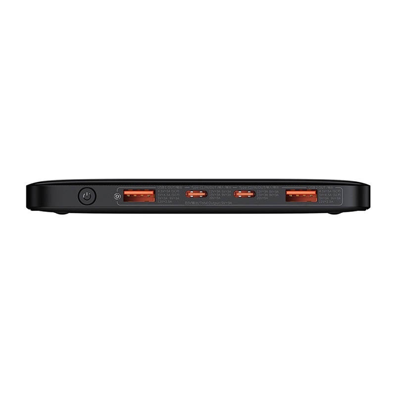 Baterie Externa 100W, 2x USB, 2x Type-C, 20.000mAh, Cablu Type-C inclus, Baseus Power Bank Blade, Negru - 2 | YEO
