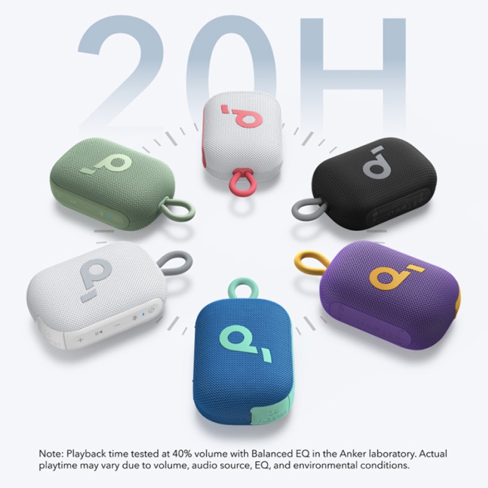 Boxa portabila Anker Wireless Speaker SoundCore Select 4 Go, 5W, IP67, Autonomie 20 de ore, Alb - 2 | YEO