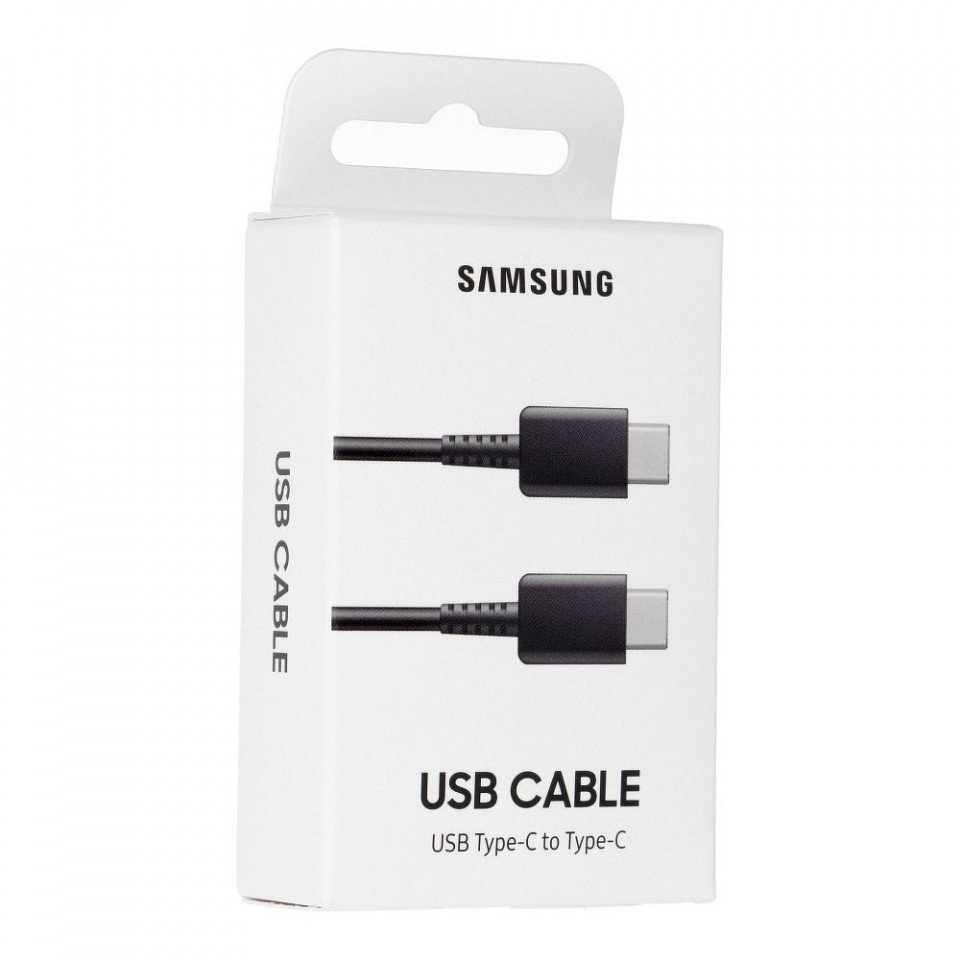 Cablu date Type-C la Type-C, 1M, Original Samsung - Negru - 1 | YEO