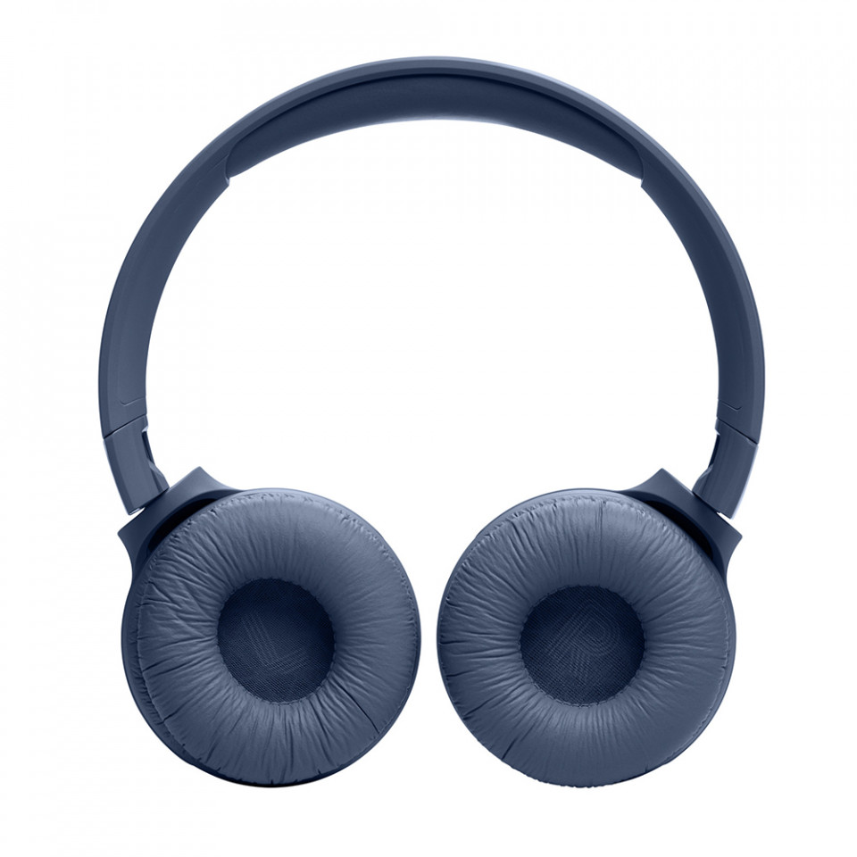 Casti On-Ear wireless, BT 5.3, pliabile, microfon, Siri, Google Assitent, JBL (Tune 520) - Albastru - 2 | YEO
