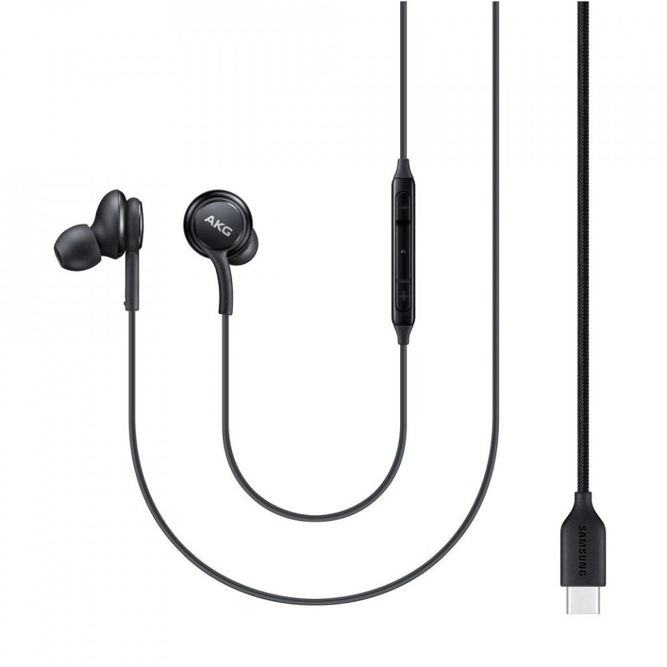 Casti stereo Type-C, AKG Samsung (IC-100BBEGEU) - Negru