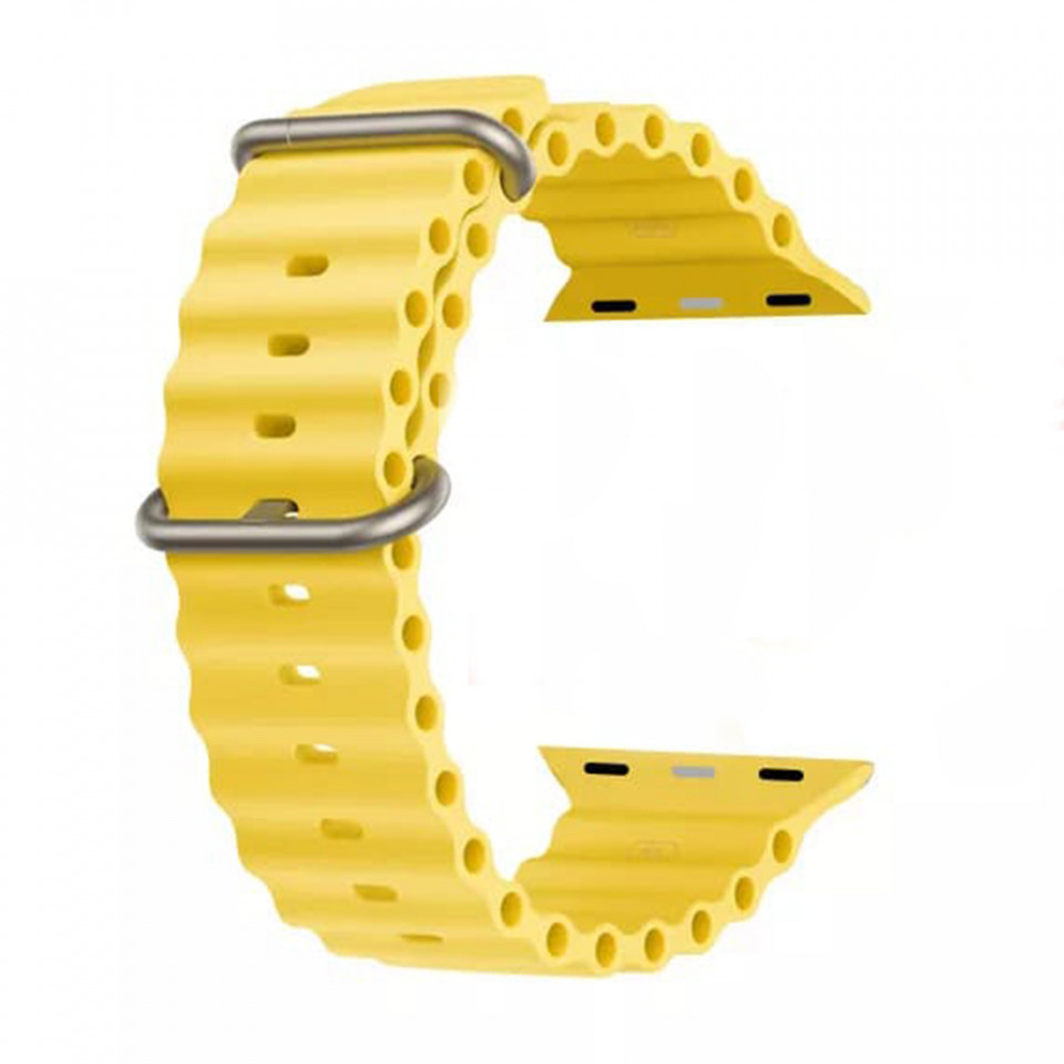 Curea Apple Watch (38 mm / 40 mm / 41 mm), Techsuit W038 - Galben - 2 | YEO