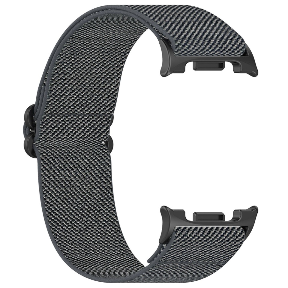 Curea Naylon pentru Samsung Galaxy Watch8 40mm/Watch8 44mm/Watch8 Classic, Ajustabila, Premium, Skyddar W80, Gri - 1 | YEO