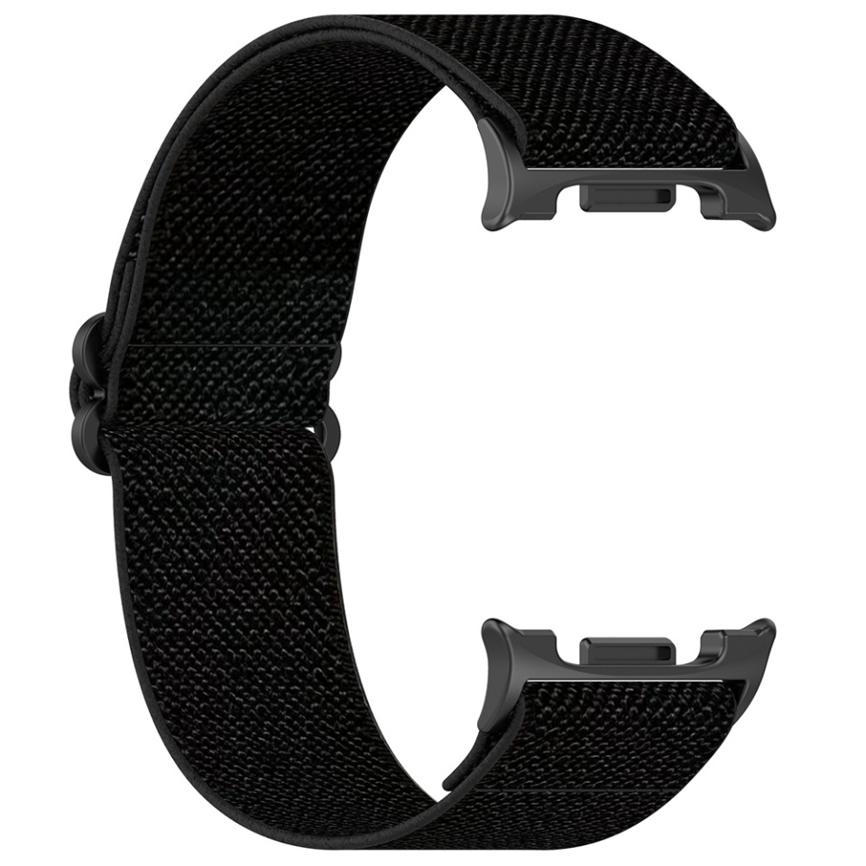 Curea Naylon pentru Samsung Galaxy Watch8 40mm/Watch8 44mm/Watch8 Classic, Ajustabila, Premium, Skyddar W80, Negru - 1 | YEO