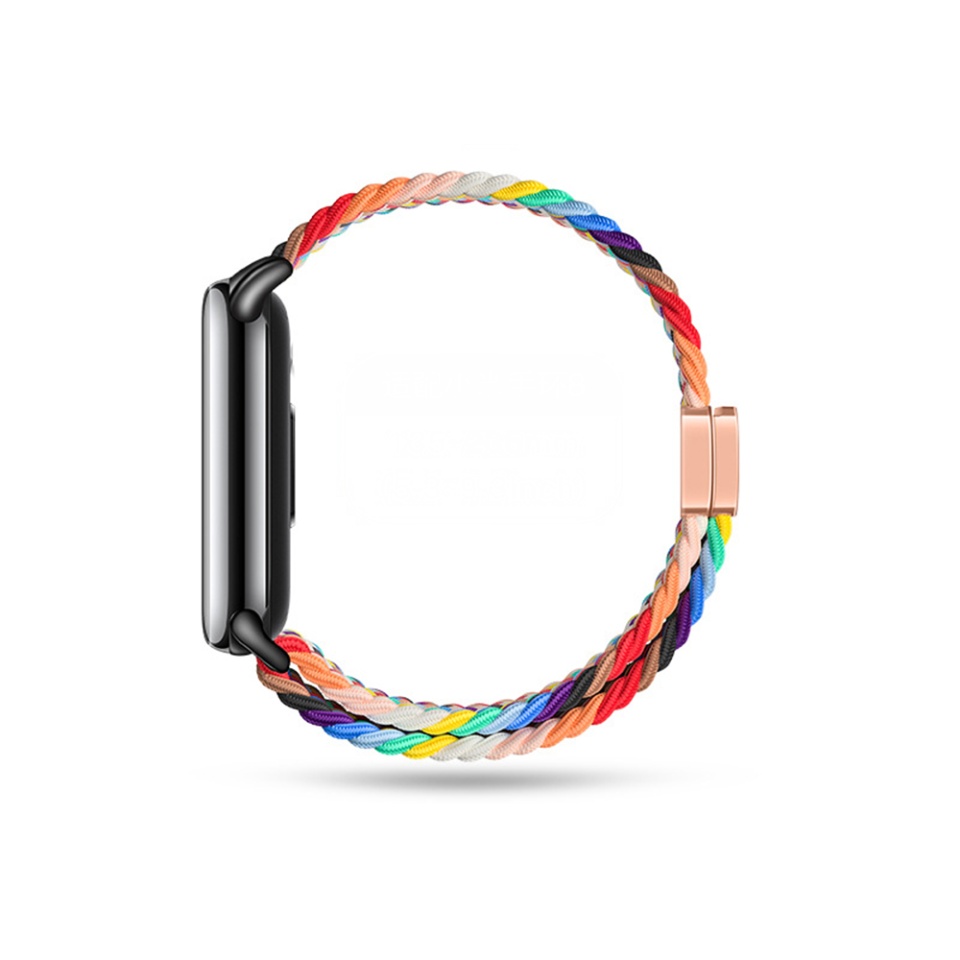 Curea pentru Xiaomi Mi Band 8 / 8 NFC / 9 / 9 NFC, Ajustabila, Premium, SKDR BandPro W032 - Rosu inchis - 1 | YEO