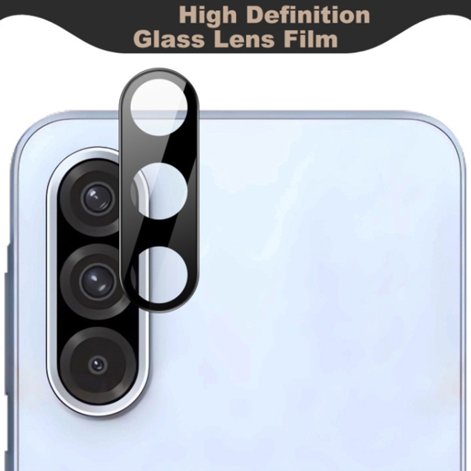 Folie camera pentru Samsung Galaxy A36 5G, SKYDDAR INNOVATION, Camera Glass Negru, set cu sticker - 2 | YEO