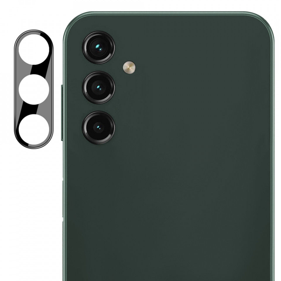 Folie camera Samsung Galaxy A54, Techsuit Full Camera Glass - Negru