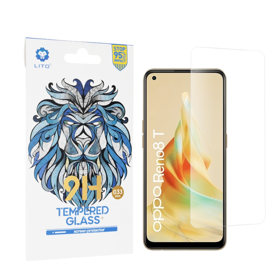 Folie de Sticla Oppo Reno8 T, Claritate Maxima, Lito, 2.5D Classic Glass 9H, Transparent