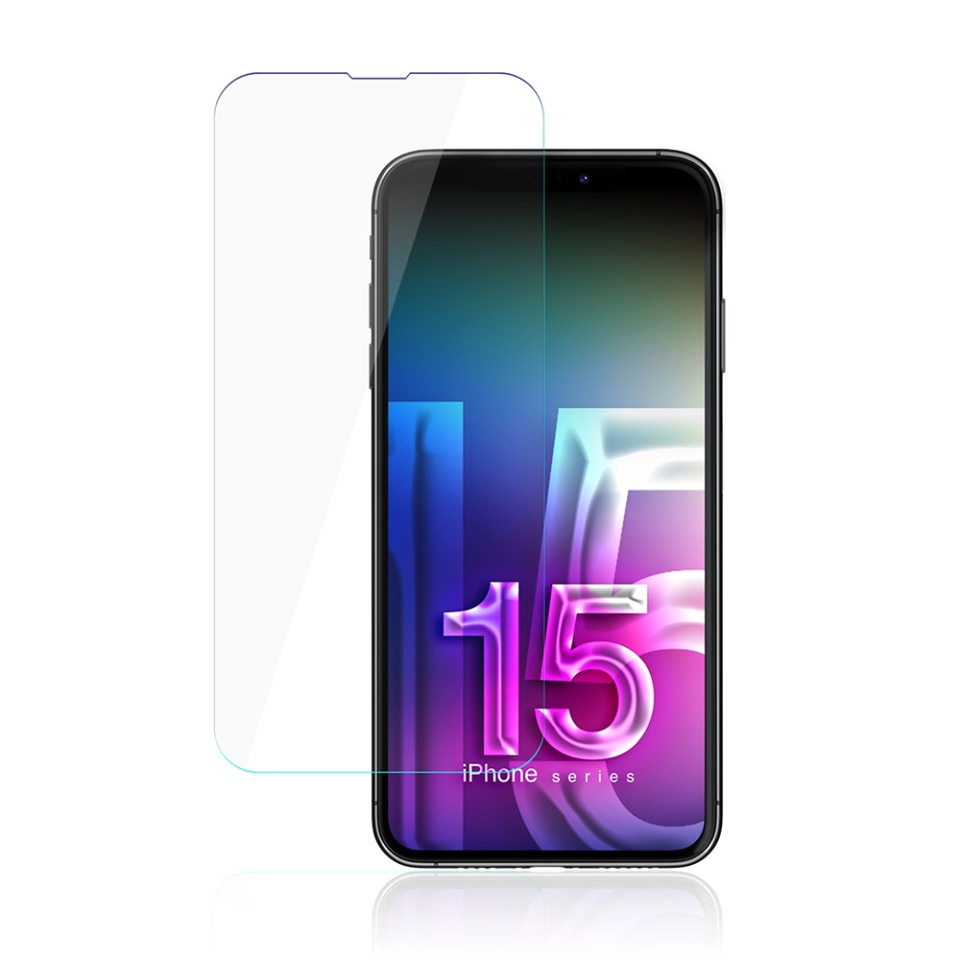 Folie pentru iPhone 15 din silicon, 3mk FlexibleGlass, Transparent - 2 | YEO