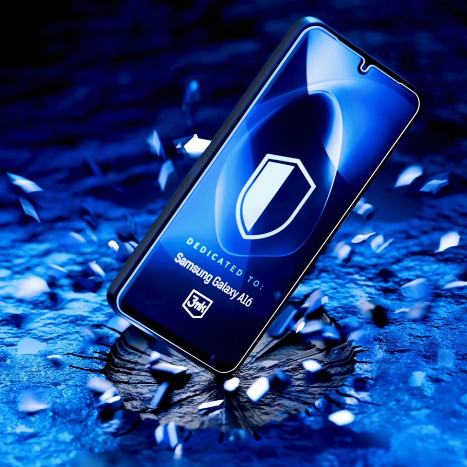Folie pentru Samsung Galaxy A15 4G / Galaxy A15 5G din silicon, 3mk FlexibleGlass, Transparent - 2 | YEO