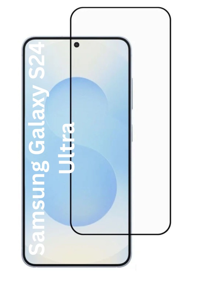Folie pentru Samsung Galaxy S24 Ultra, SKYDDAR INNOVATION, Sticla Securizata, Ultra HD, Protectie 111D, Montare Simplă, Transparent, set cu sticker