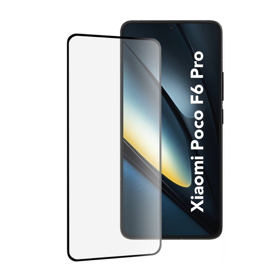Folie pentru Xiaomi Poco F6 Pro, Sticla Securizata, Ultra HD, Protectie 9H, Montare Simplă, SKYDDAR 111D - Transparent
