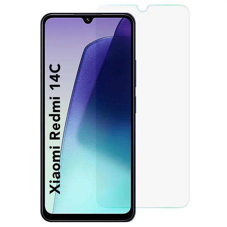 Folie pentru Xiaomi Redmi 14C din Sticla Securizata, Protectie 9H, 0.3mm, SKDR Clear Vision - Transparent