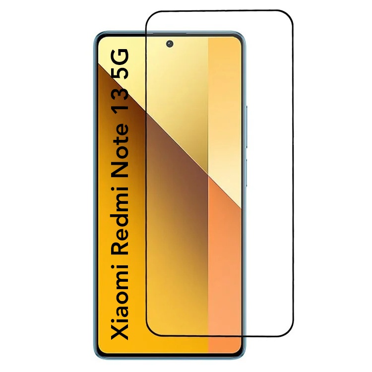 Folie pentru Xiaomi Redmi Note 13 5G, Sticla Securizata, Ultra HD, Protectie 9H, Montare Simplă, SKYDDAR 111D - Transparent