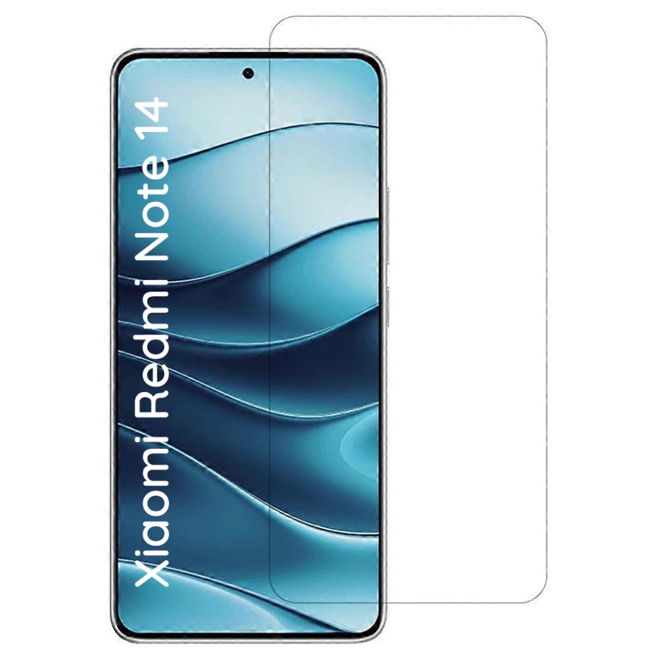 Folie pentru Xiaomi Redmi Note 14 din Sticla Securizata, Protectie 9H, 0.3mm, SKDR Clear Vision - Transparent
