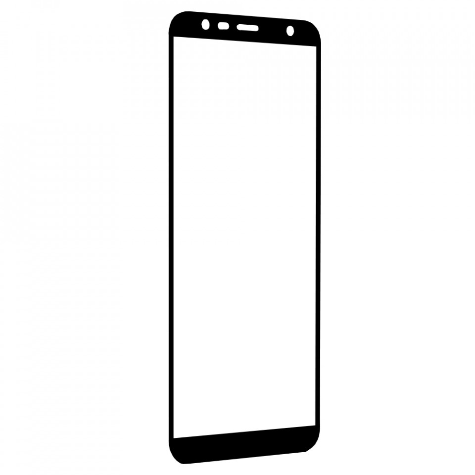 Folie Samsung Galaxy J4 Plus / J6 Plus, ce acopera tot ecranul 111D, Techsuit - Negru - 3 | YEO