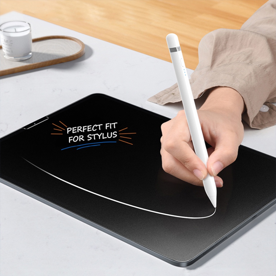 Folie sticla pentru iPad Pro 11 (2024), Claritate si Protectie Maxima, 0.33mm, Strat Oleofobic Anti-Amprenta, SKDR 3D Tab Glass Matte - Transparent - 3 | YEO