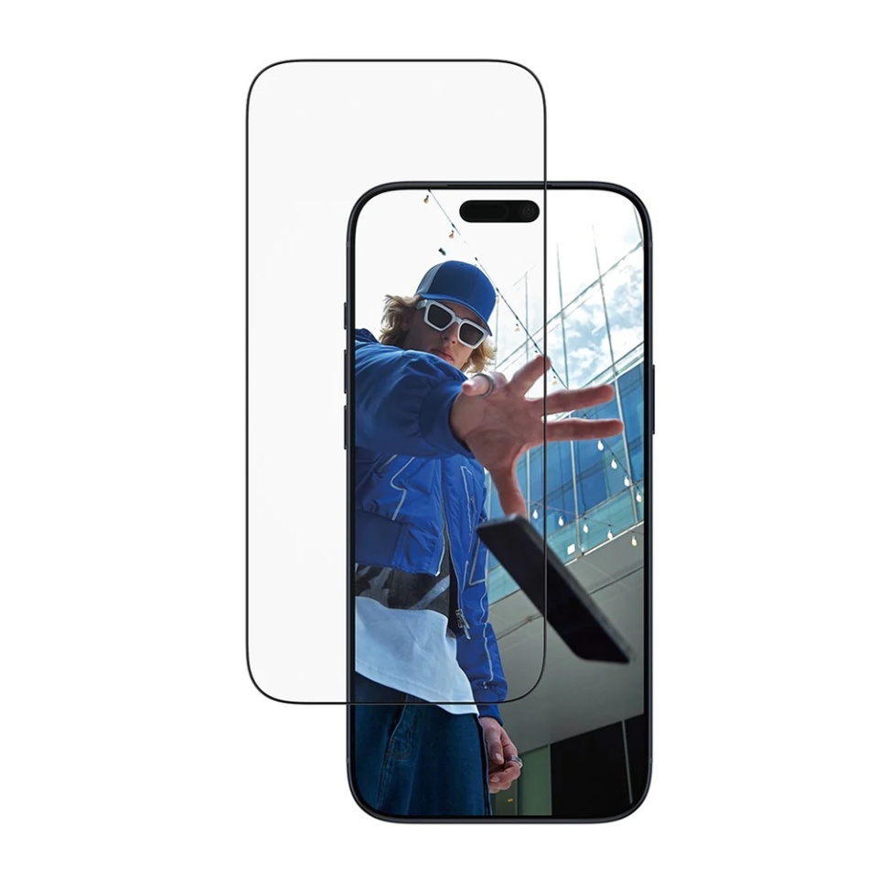 Folie Sticla pentru iPhone 17 Pro Max, Ultra-Wide Fit w. EasyAligner, PanzerGlass, Anti-Soc si Anti-Bule, Transparent - 1 | YEO