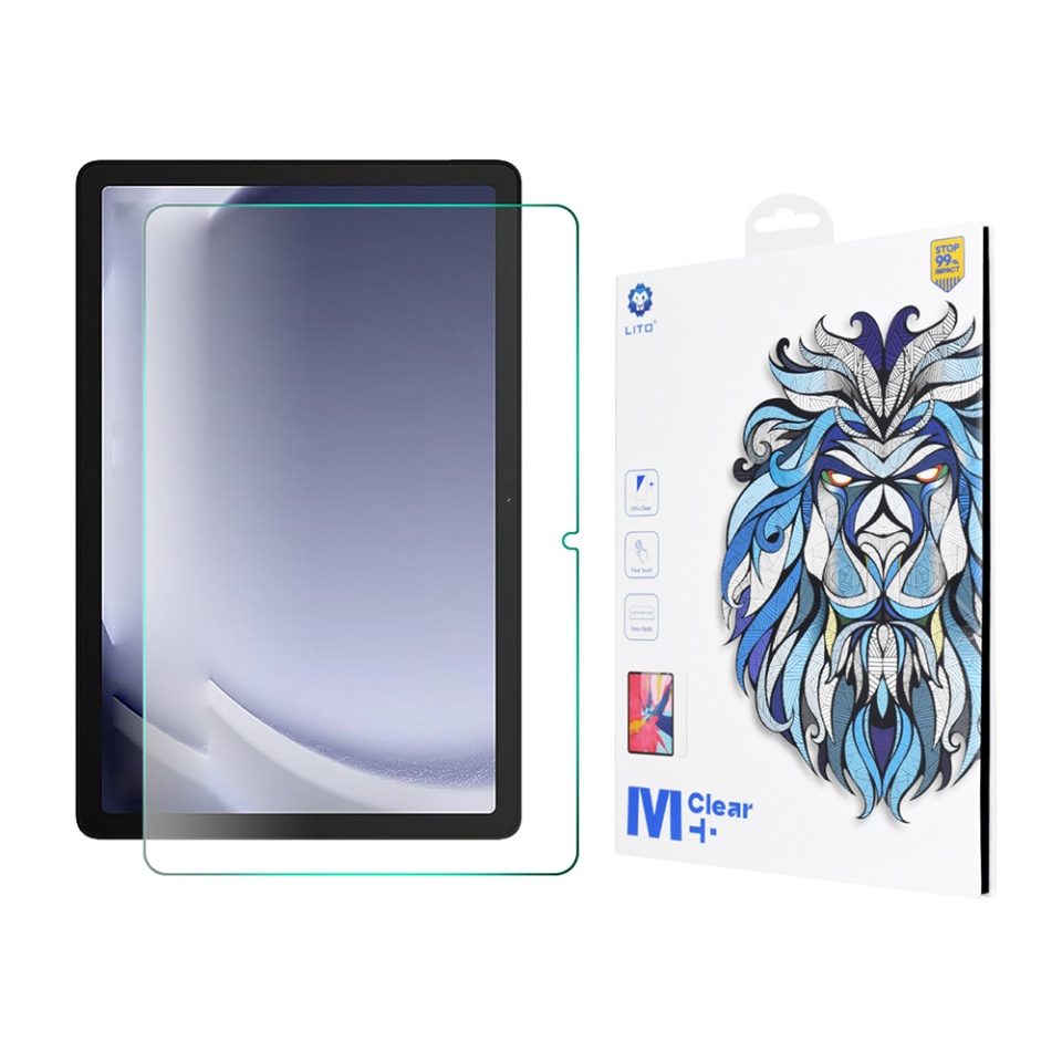 Folie sticla pentru Samsung Galaxy Tab A9 Plus, Claritate si Protectie Maxima, 0.33mm, Strat Oleofobic Anti-Amprenta, SKDR 3D Tab Glass - Transparent