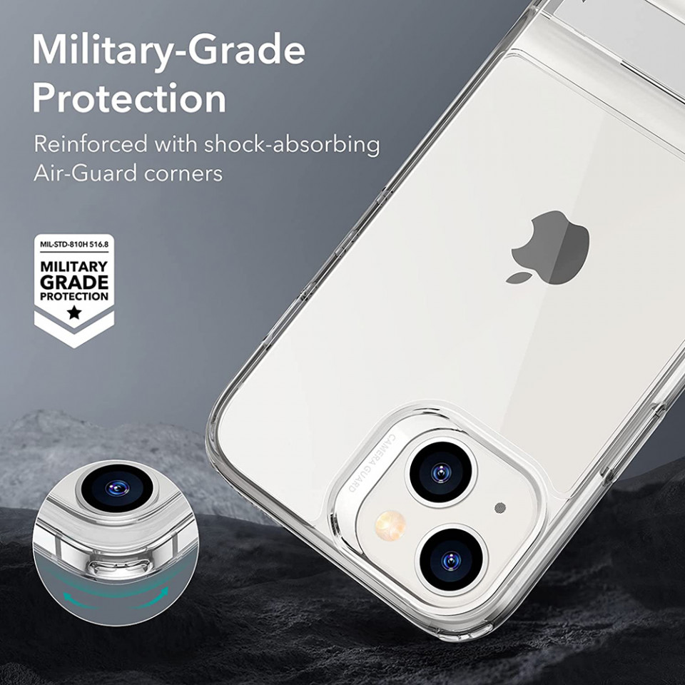 Husa iPhone 14 / iPhone 13, ESR Air Shield Boost - Transparent - 1 | YEO