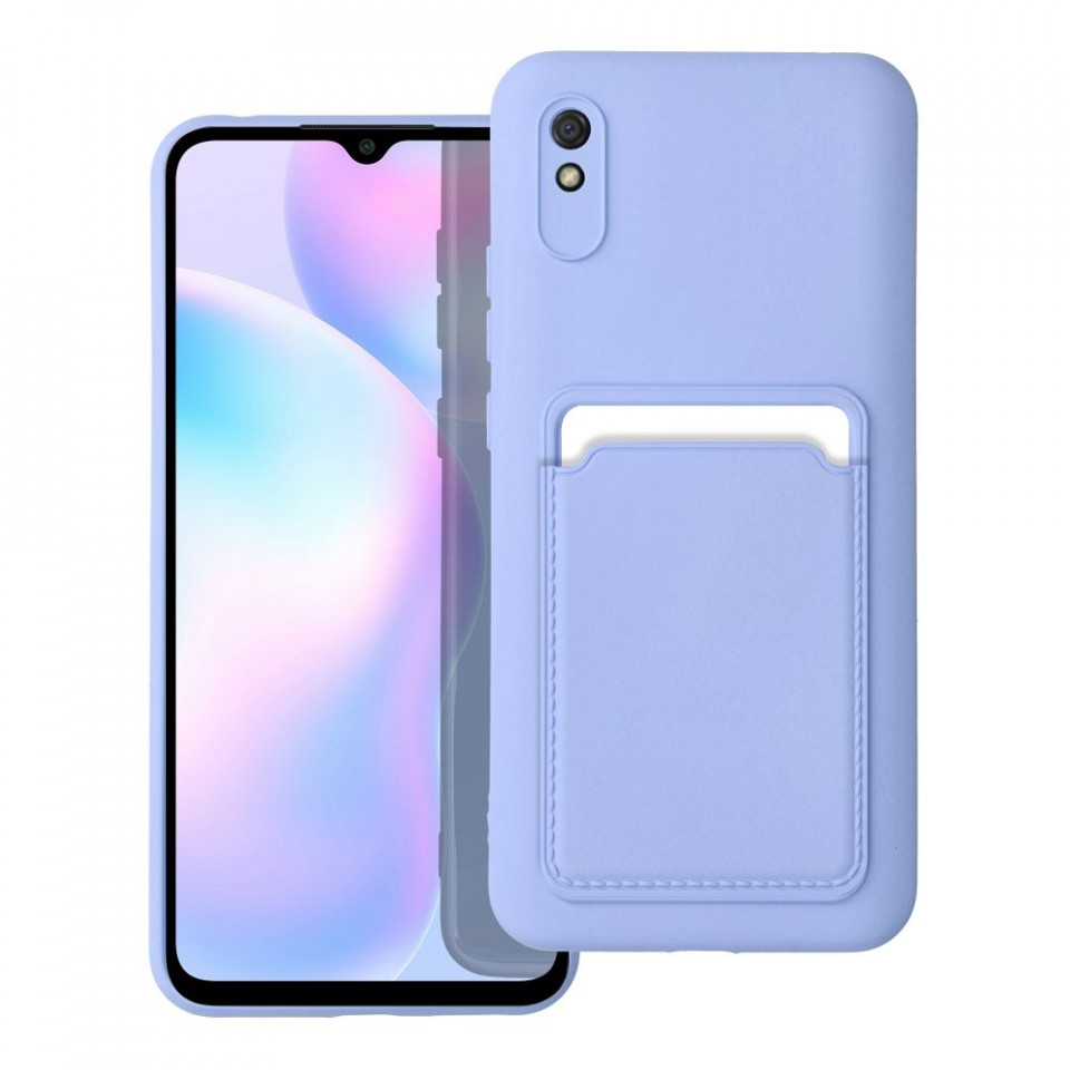 Husa pentru Xiaomi Redmi Note 11 / 11S din silicon, Skyddar Cards - Mov