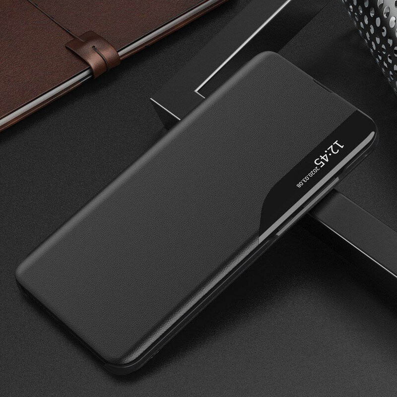 Husa Honor X7 tip carte, Techsuit eFold - Negru - 3 | YEO