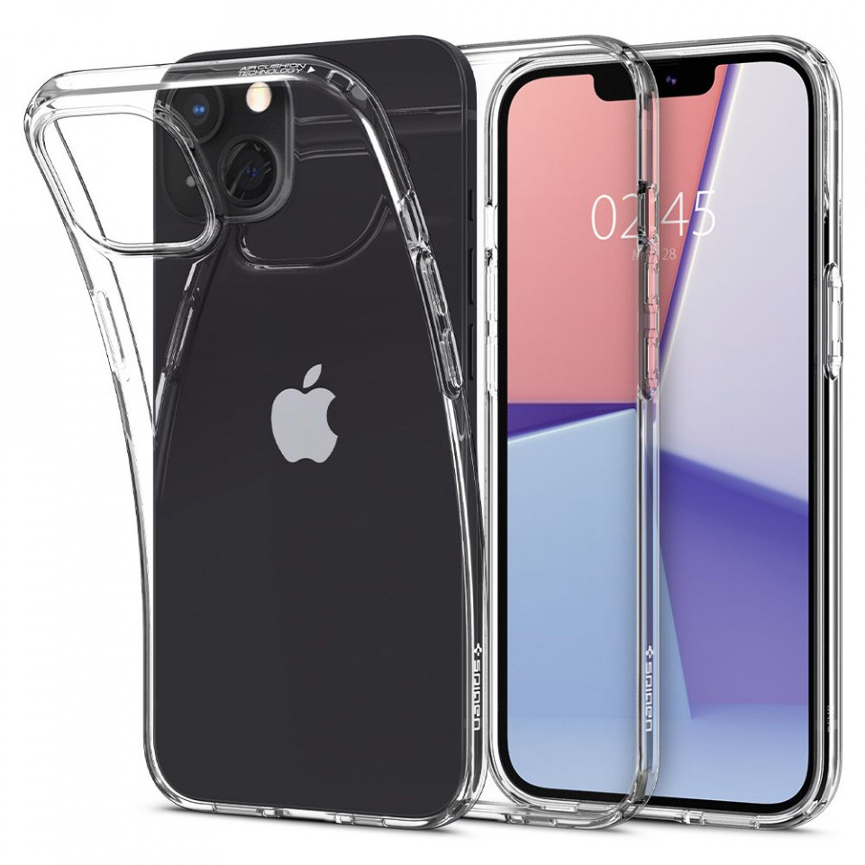 Husa iPhone 13, Liquid Crystal Spigen - Clear