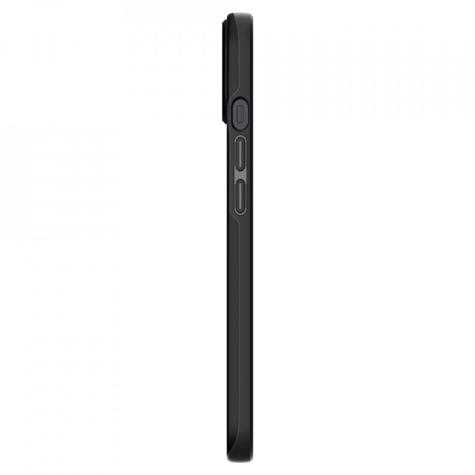 Husa iPhone 13, Thin Fit Spigen - Negru - 3 | YEO
