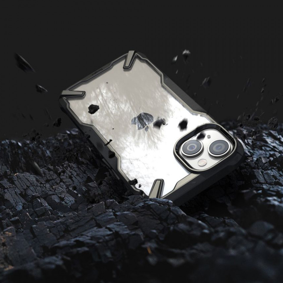 Husa iPhone 14 Plus Ringke Fusion X - Negru - 4 | YEO