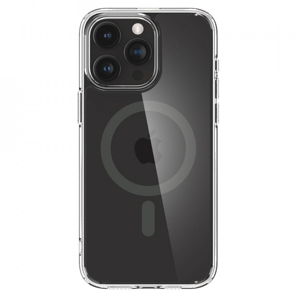 Husa iPhone 15 Pro Max, Spigen Ultra Hybrid MagSafe - Graphite - 1 | YEO