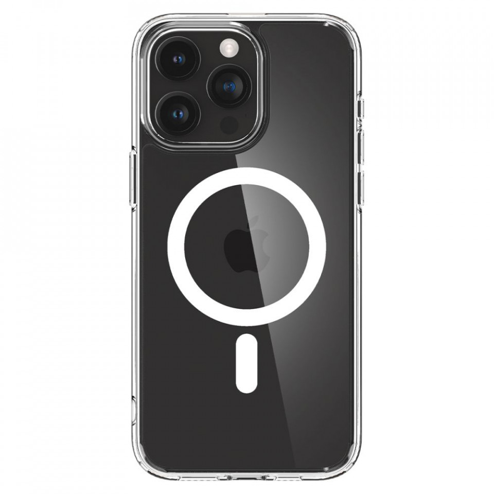 Husa iPhone 15 Pro, Spigen Ultra Hybrid MagSafe - Alb - 1 | YEO
