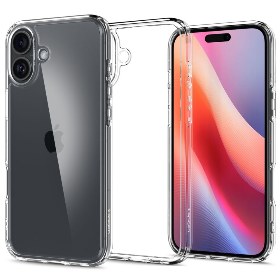 Husa iPhone 16, Ultra Hybrid Spigen - Transparenta
