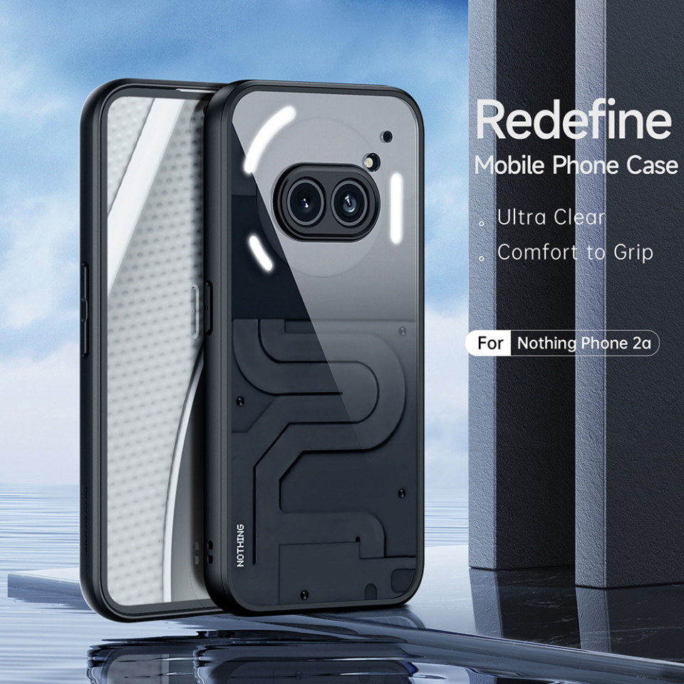 Husa Nothing Phone (2a), Dux Ducis Aimo Series - Negru - 2 | YEO
