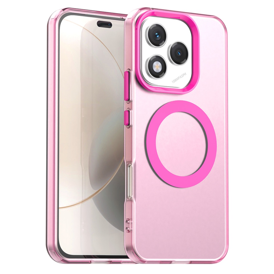 Husa pentru Google Pixel 10 Pro XL, SKYDDAR INOVATION, CandyCase, Magsafe, set cu sticker, Roz