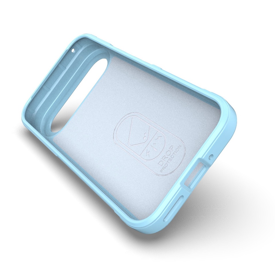 Husa pentru Google Pixel 9 / Pixel 9 Pro, SKYDDAR INNOVATION, Magic Shield, din Silicon Mat, set cu sticker, Negru - 3 | YEO