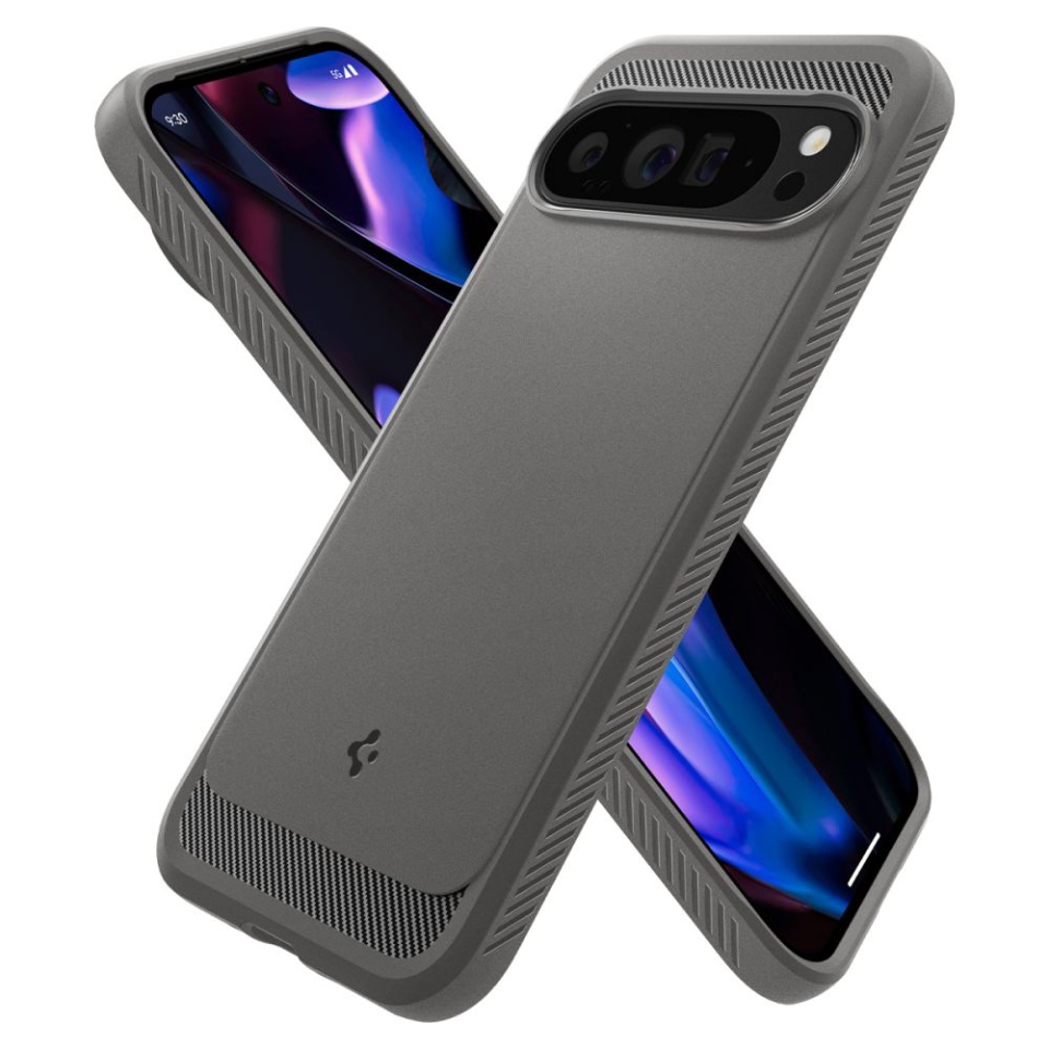 Husa pentru Google Pixel 9 Pro XL, Spigen Rugged Armor - Gri - 1 | YEO