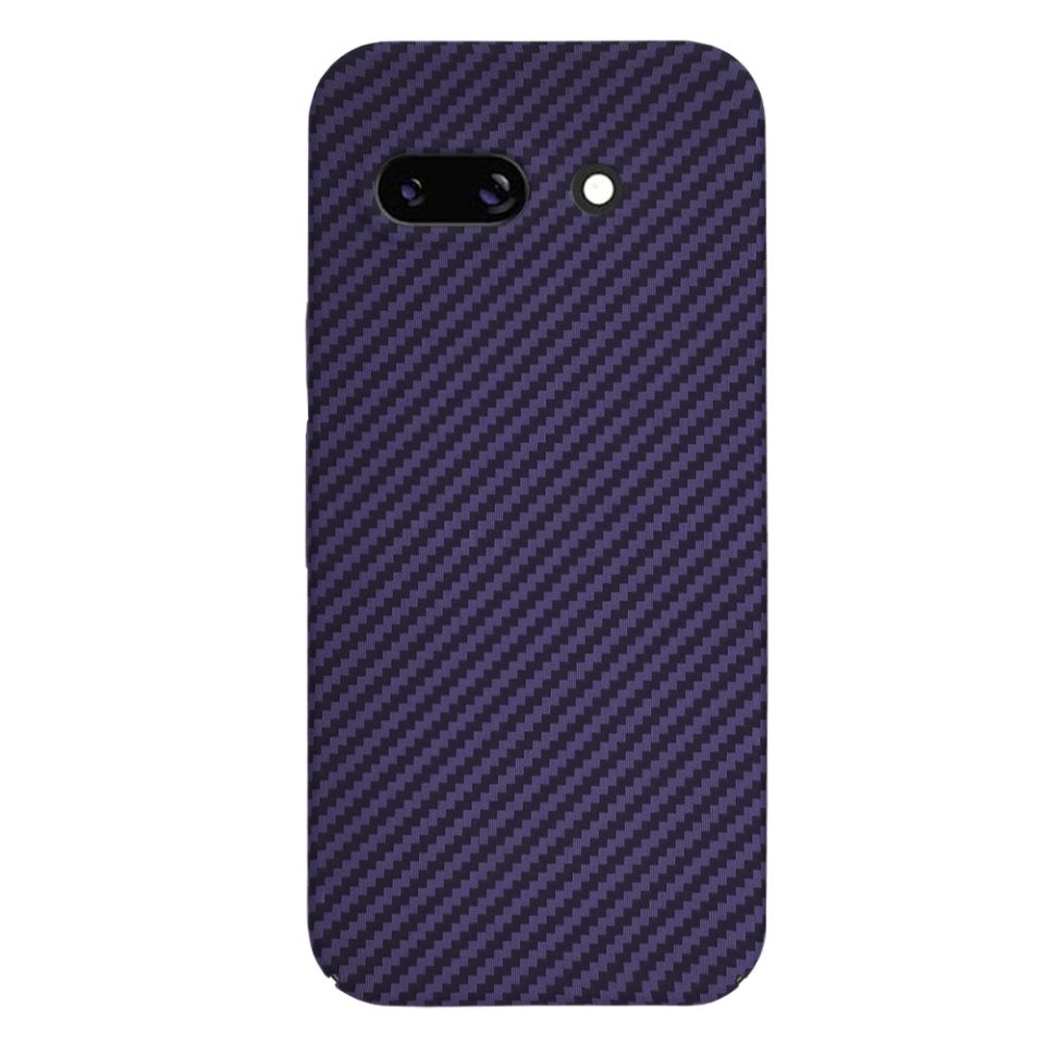 Husa pentru Google Pixel 9a, Finisaj Premium cu Textura de Carbon, Design Elegant, SKDR CarbonFlex - Mov - 2 | YEO