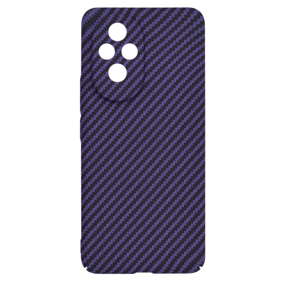 Husa pentru Honor 200, Finisaj Premium cu Textura de Carbon, Design Elegant, SKDR CarbonFlex - Mov - 3 | YEO