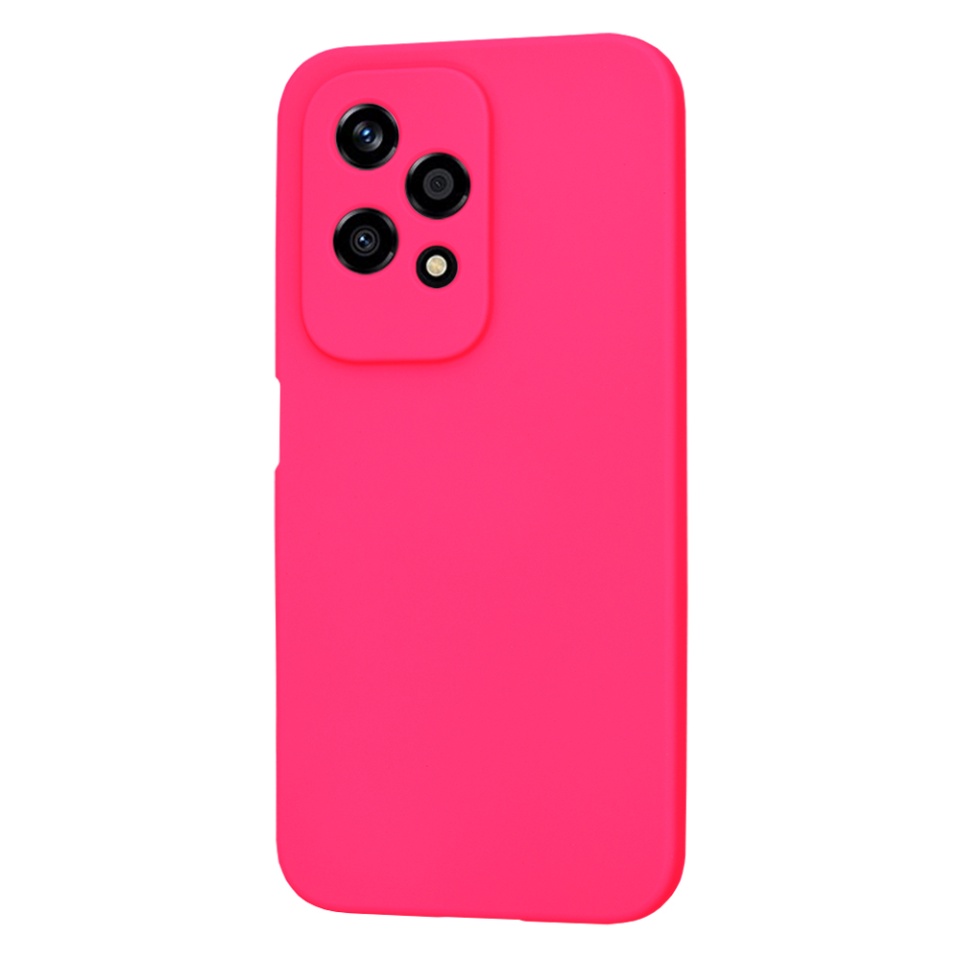 Husa pentru Honor 200 Lite din Silicon Catifelat, Protectie Premium, Skyddar SoftElegance - Fucsia - 2 | YEO