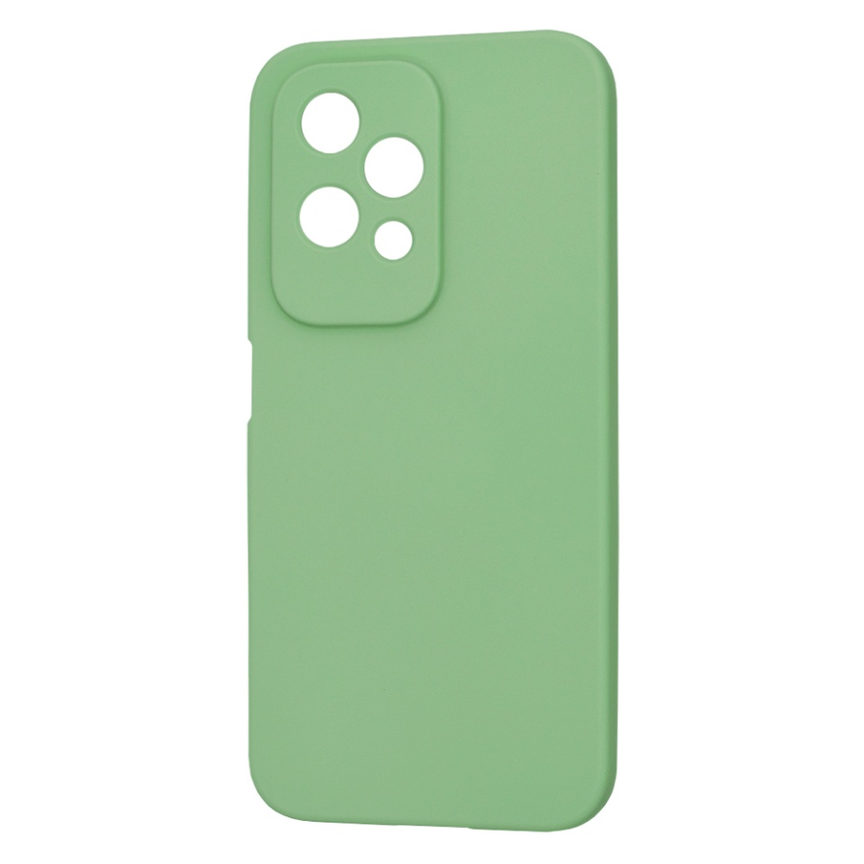 Husa pentru Honor 200 Lite din Silicon Catifelat, Protectie Premium, Skyddar SoftElegance - Verde deschis - 3 | YEO