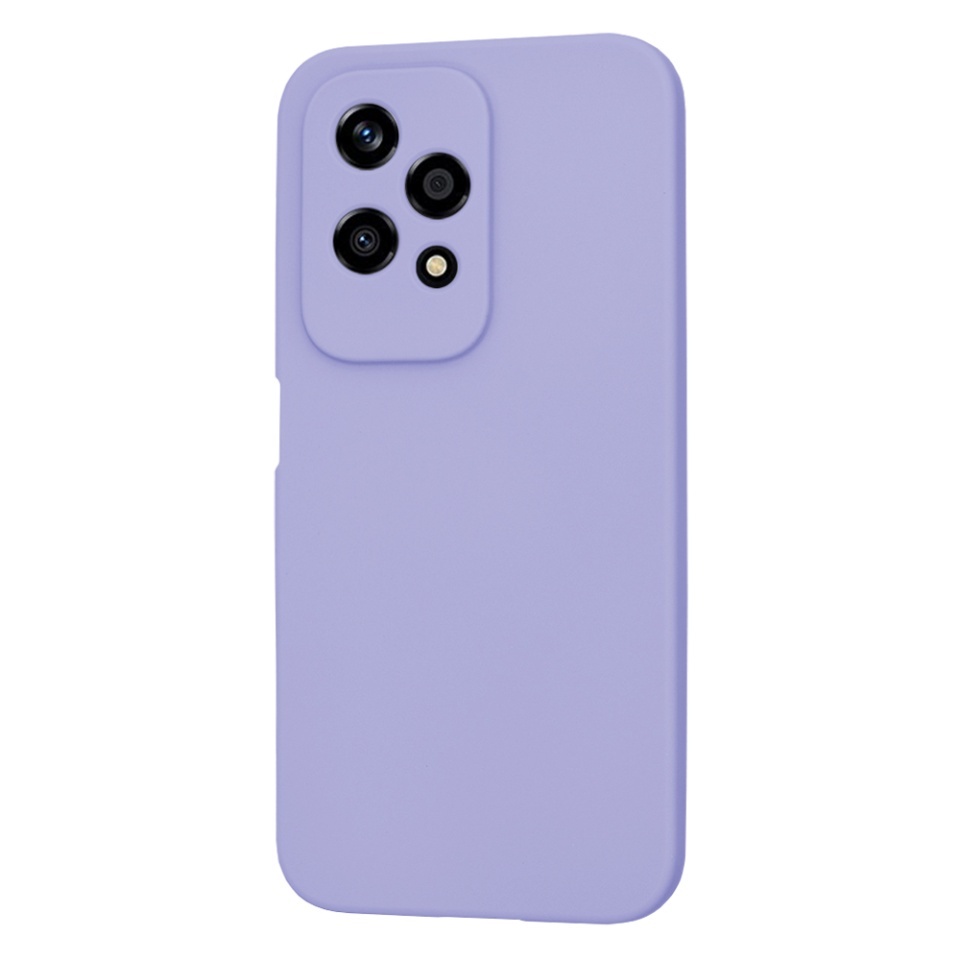 Husa pentru Honor 200 Lite, SKYDDAR INNOVATION, din Silicon Catifelat, SoftElegance, set cu sticker, Violet - 2 | YEO