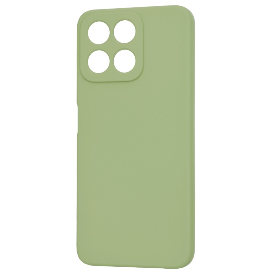 Husa pentru Honor 200 Smart / X7c din Silicon Catifelat, Protectie Premium, Skyddar SoftElegance - Verde - 3 | YEO