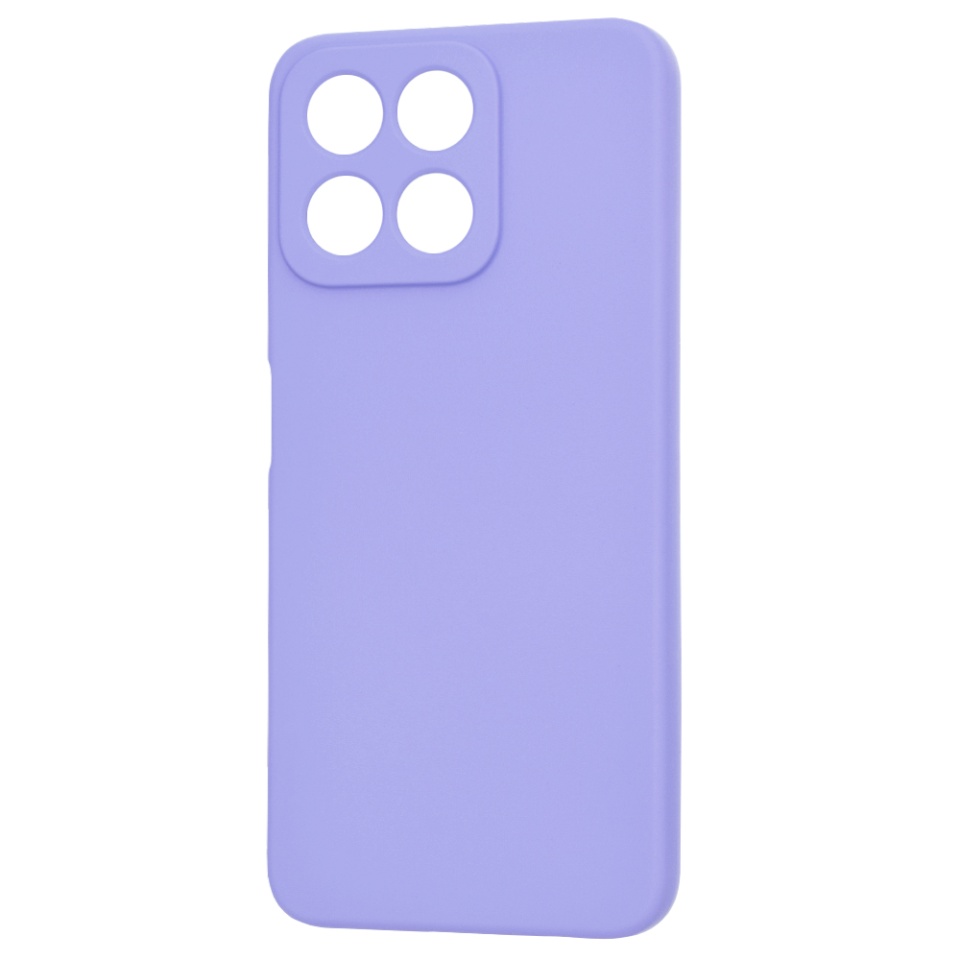 Husa pentru Honor 200 Smart / X7c din Silicon Catifelat, Protectie Premium, Skyddar SoftElegance - Violet - 3 | YEO