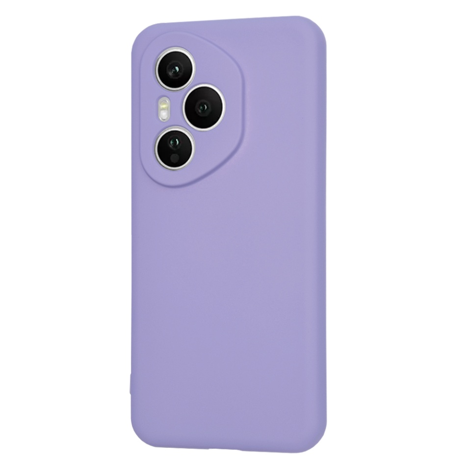 Husa pentru Honor 400 Pro, SKYDDAR INNOVATION, din Silicon Catifelat, SoftElegance, set cu sticker, Violet - 2 | YEO
