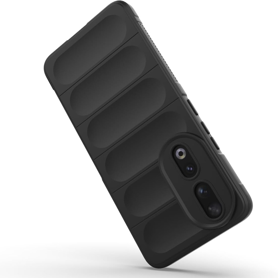 Husa pentru Honor 90, SKYDDAR INNOVATION, Magic Shield, din Silicon Mat, set cu sticker, Verde - 1 | YEO