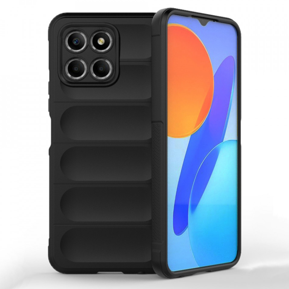 Husa pentru Honor X6 / X8 5G / 70 Lite eleganta, din silicon mat, SKDR Vogue - Negru