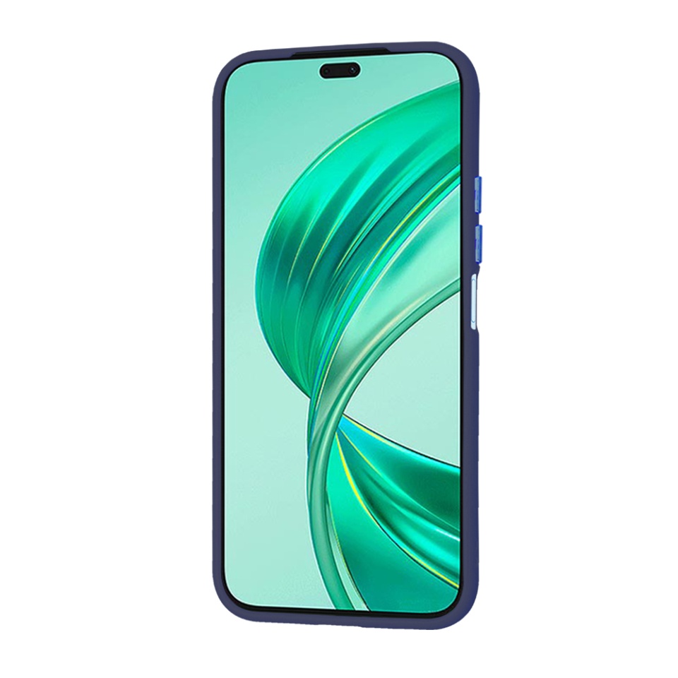Husa pentru Honor X8b, ce Absoarbe Cele mai Aspre Socuri, Skyddar Frosted - Bleumarin - 2 | YEO