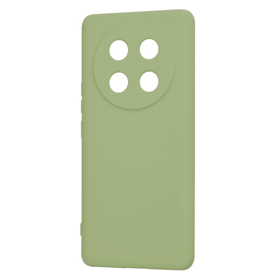 Husa pentru Honor X9c / Magic7 Lite din Silicon Catifelat, Protectie Premium, Skyddar SoftElegance - Verde - 3 | YEO